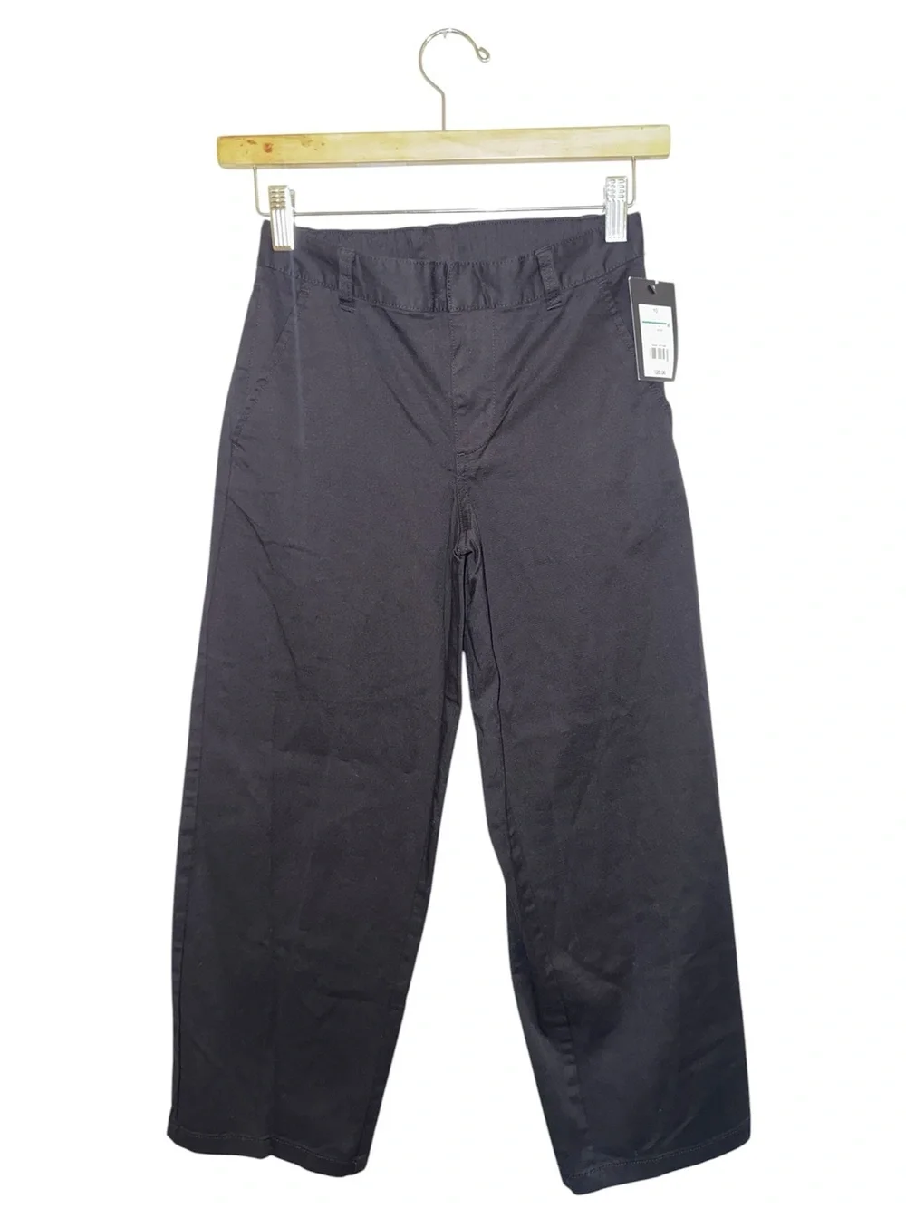 New art class Black Reinforced Knees Straight-Leg Kids Pants Size 10 Boys